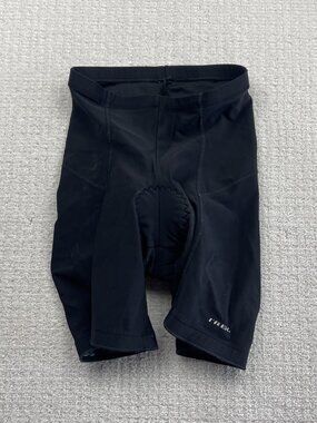 Trek Cycling Shorts Adult Large Black Road / MTB Bicycle Nylon Blend Padded Read